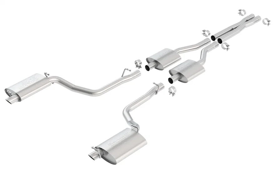 Cat-Back Exhaust System S-Type 300C/ R/T for 2011-2014 Chrysler 300 and Dodge Charger