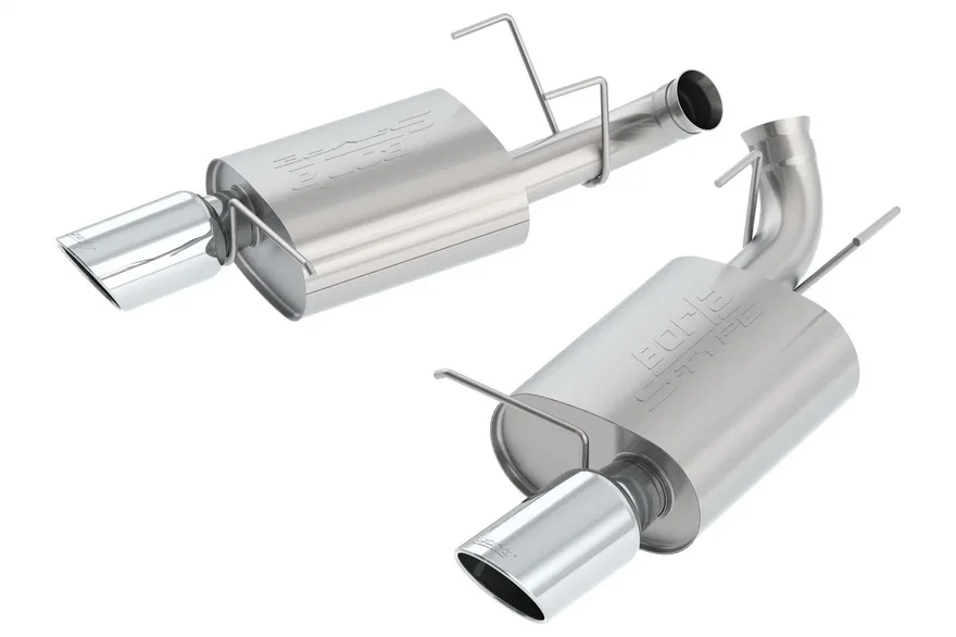 Axle-Back Exhaust System S-Type Boss 302 for 2011-2012 Ford Mustang