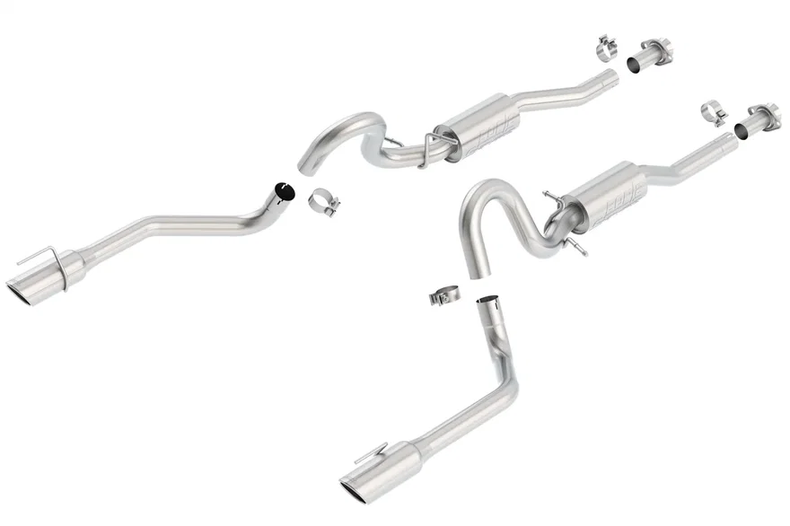 Mach I Cat-Back Exhaust System S-Type for 1999-2004 Ford Mustang