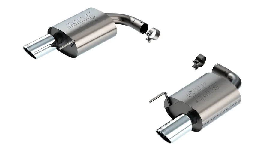 Axle-Back Exhaust System ATAK® Part for 2024-2025 Ford Mustang GT