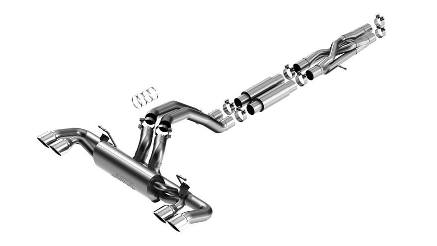 Cat-Back Exhaust System S-Type 392 JLU for 2021-2026 Jeep Wrangler Rubicon