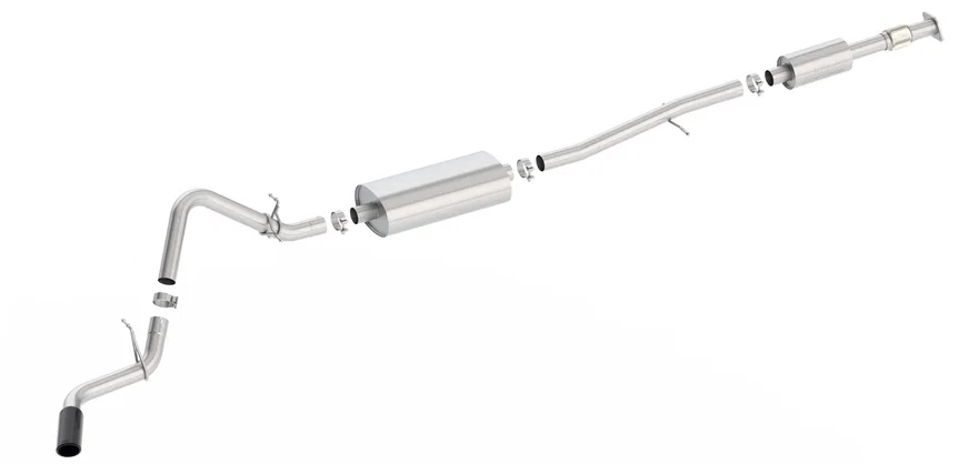 Cat-Back Exhaust System S-Type for 2019-2026 Chevrolet Silverado 1500 and GMC Sierra 1500