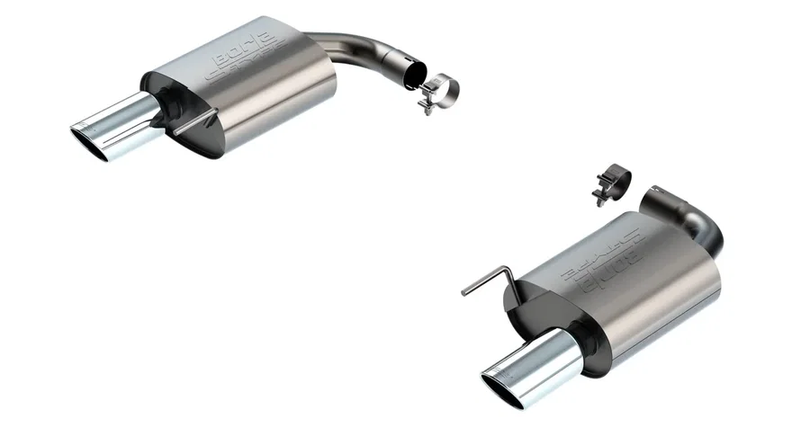 Axle-Back Exhaust System S-Type Part for 2024-2025 Ford Mustang GT
