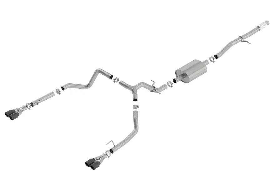 Cat-Back™ Exhaust System S-Type Part for 2019-2025 Chevrolet Silverado 1500 and GMC Sierra 1500