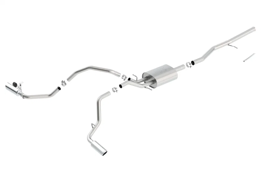 Cat-Back Exhaust System ATAK for 2014-2018 Chevrolet Silverado 1500 and GMC Sierra 1500