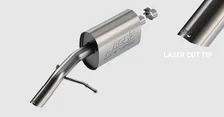 Axle-Back Exhaust System S-Type Part for 2025 Kia K4 image 1
