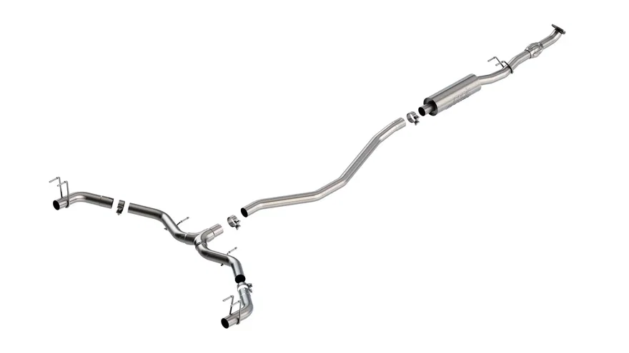 Back Exhaust System S-Type for 2022-2024 Honda Civic