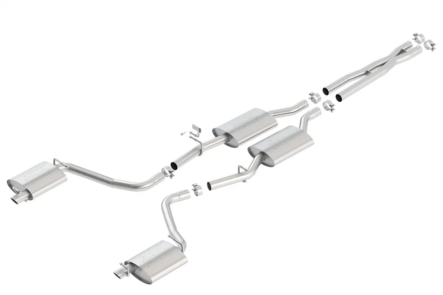 Cat-Back Exhaust System ATAK for 2015-2023 Chrysler 300 and Dodge Charger