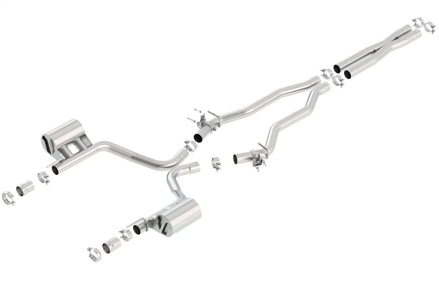 300C/ 392/ Scat Pack/ Daytona 392 Cat-Back Exhaust System ATAK for 2015-2023 Chrysler 300 and Dodge Charger