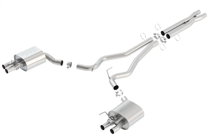 Cat-Back Exhaust System ATAK GT350 for 2015-2020 Ford Mustang Shelby