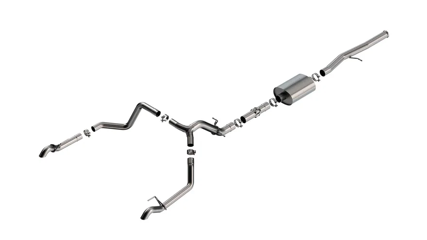 Cat-Back Exhaust System ATAK for 2022-2023 Chevrolet Silverado 1500 and GMC Sierra 1500