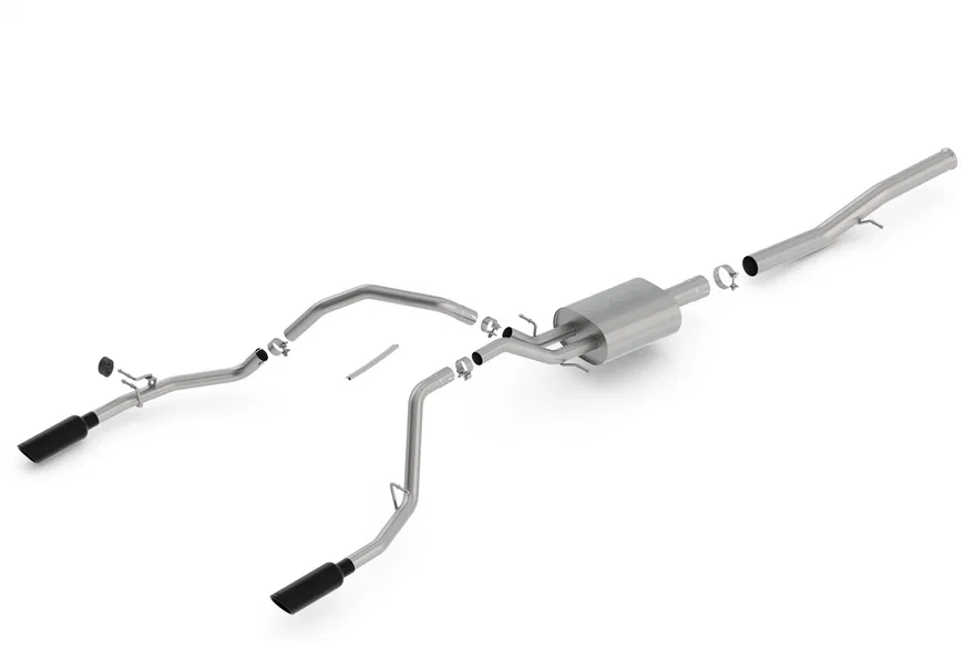 Cat-Back Exhaust System S-Type for 2014-2018 Chevrolet Silverado 1500 and GMC Sierra 1500