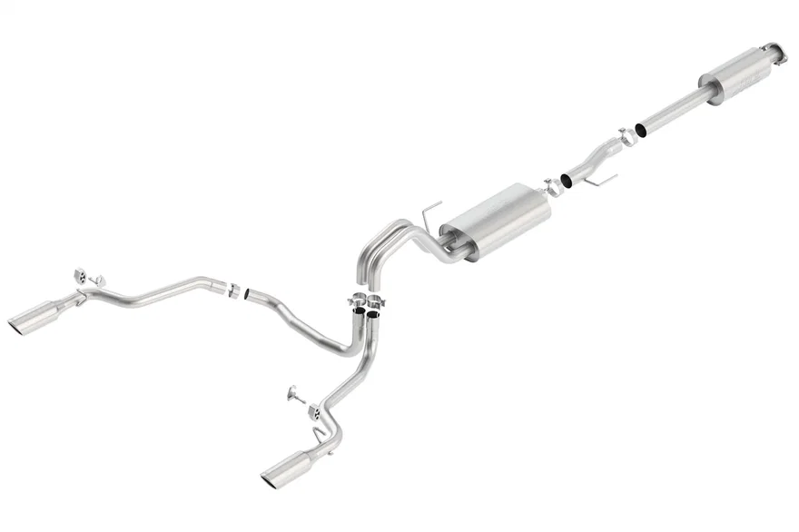 Cat-Back Exhaust System S-Type 2.7L/ 3.5L EcoBoost/ 5.0L V8/ 3.3L V6 for 2015-2020 Ford F-150