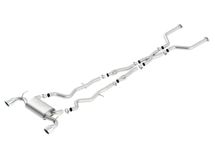 Infinity Q60S Cat-Back™ Exhaust System S-Type Part for 2017-2022 INFINITI Q60