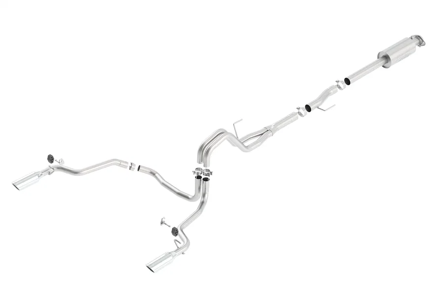 Cat-Back Exhaust System ATAK 2.7L/ 3.5L EcoBoost/ 5.0L V8 3.3L V6 for 2015-2020 Ford F-150