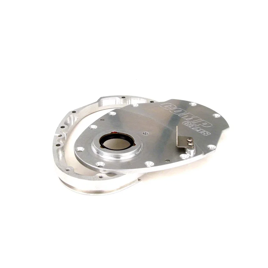 COMP Cams 210, Two-Piece Billet Aluminum Timing Cover for Chevrolet 265-400 Small Block and V6