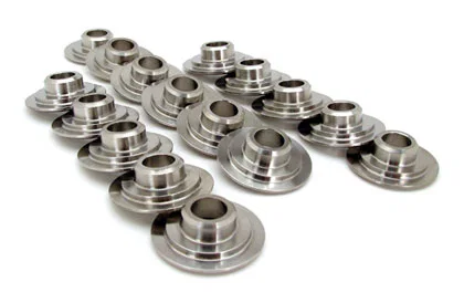COMP Cams 716-16, 7 Degree Titanium Retainer Set of 16 for 7245 Dual Conical Spring
