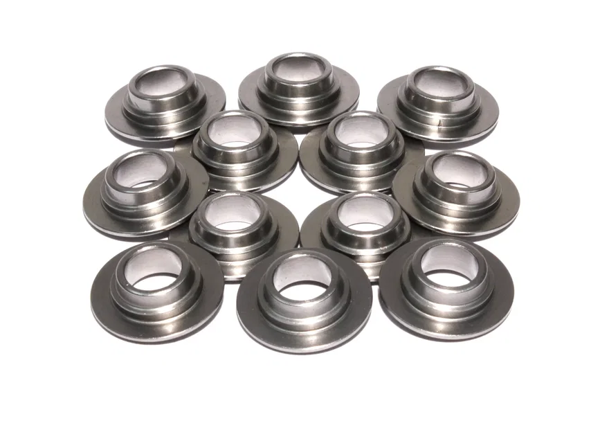 COMP Cams 1772-12, 7 Degree Tool Steel Retainers for  26915/26918 Beehive Springs