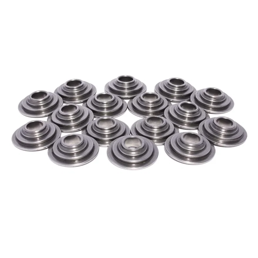 COMP Cams 1777-16, 7 Tool Steel Retainer Set of 16, 11/32" Valve w/ 26926 Springs in Non-LS Engine