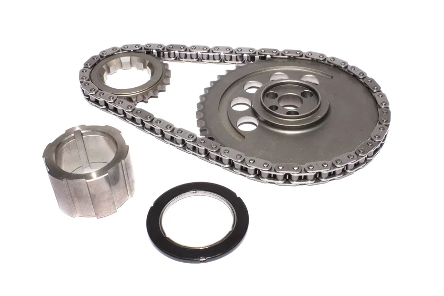 COMP Cams 9658T9, 9-Keyway Single Chain Timing Set for 3-Bolt, 24X, 1 Pole Reluctor GM LS