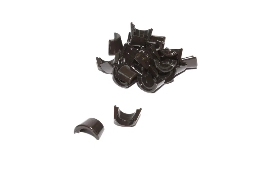 COMP Cams 630-12, Set of 12 - 10 Degree 11/32 Single Groove Locks w/ Lash Cap Recess -.050" Height