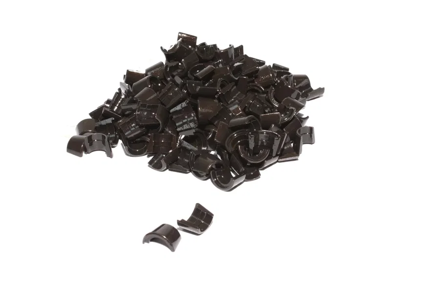 COMP Cams 609-100, Set of 100 - 10 Degree, 3/8" Single Groove Locks w/ Lash Cap Recess -.050" Height