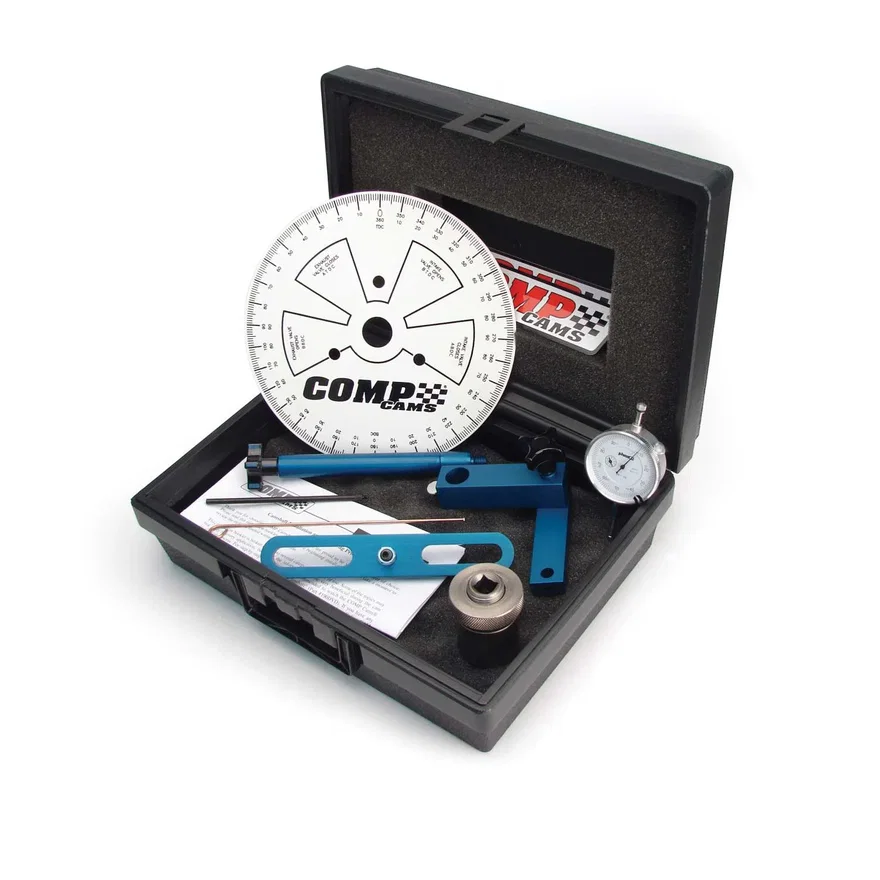COMP Cams 4934CPG, Heads-Off Camshaft Degree Kit for Chevrolet Small Block, V6 and 4 Cylinder