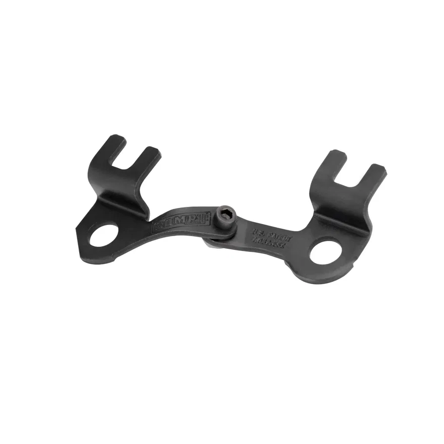 COMP Cams 4811-1, Raised 2 Piece Adjustable Guide Plate for BBC w/ 3/8" Pushrod 7/16" Stud