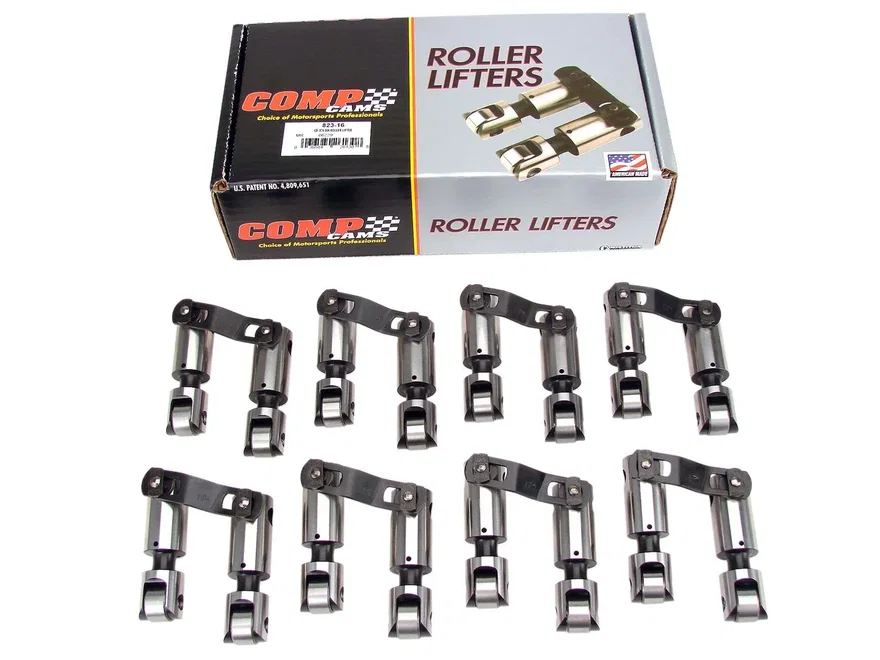 COMP Cams 828-16, Endure-X Solid Roller Lifter Set for Chrysler 273-360