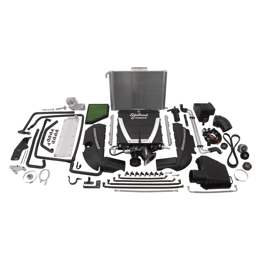 Edelbrock 15630, E-Force Supercharger for 2010-15 Camaro SS LS3 Manual Transmission (no Tune)