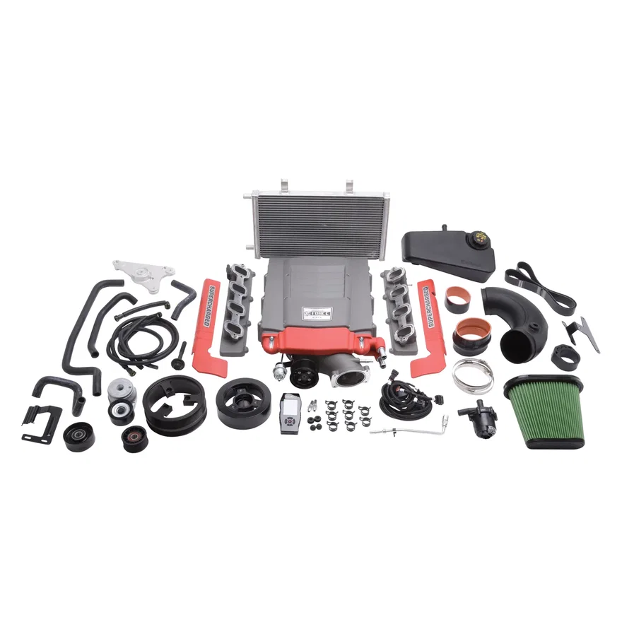 Edelbrock 1570, E-Force Supercharger for 2014-19 Corvette Z51 Dry Sump LT1 - Stage 1