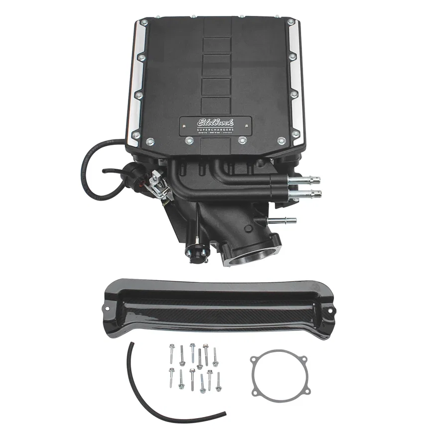 Edelbrock 157340, Pro-Tuner Supercharger #157340 For 2015-19 Corvette Z06 LT4 W/O Tune