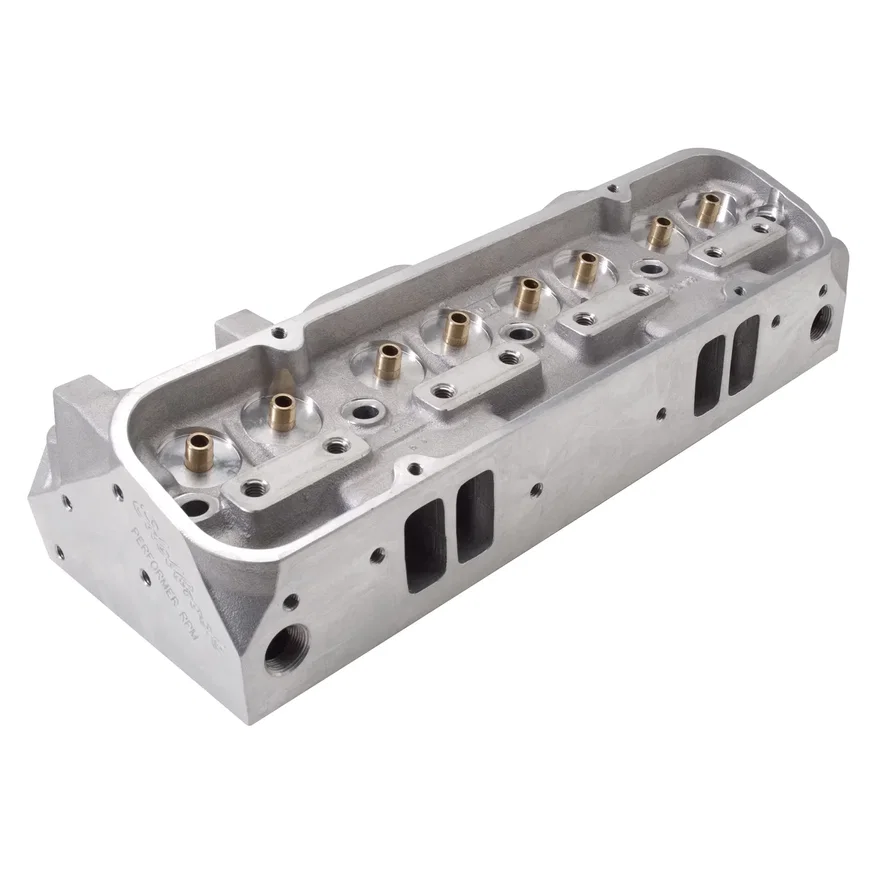 Edelbrock 60509, RPM Pro Port Pontiac Cylinder Head 72cc Bare