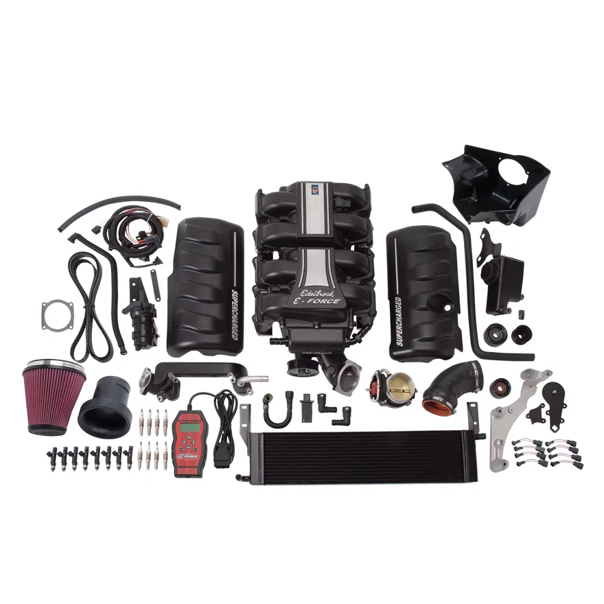 Edelbrock 15856, E-Force Supercharger for 2005-09 Ford Mustang  4.6L 3V - Stage 2
