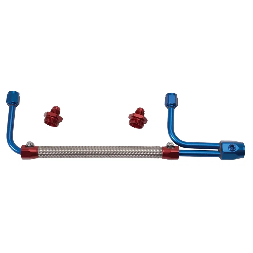 Edelbrock 8101, Dual-Feed Fuel Line