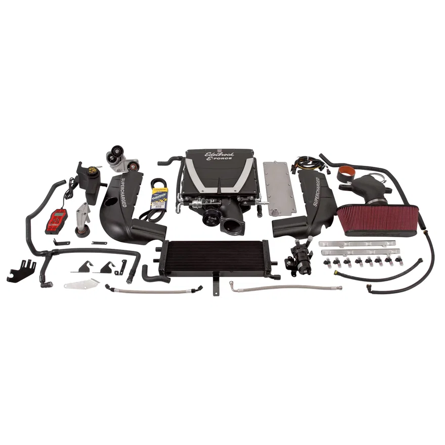 Edelbrock 1590, E-Force Supercharger for 2008-13 Corvette LS3 - Stage 1