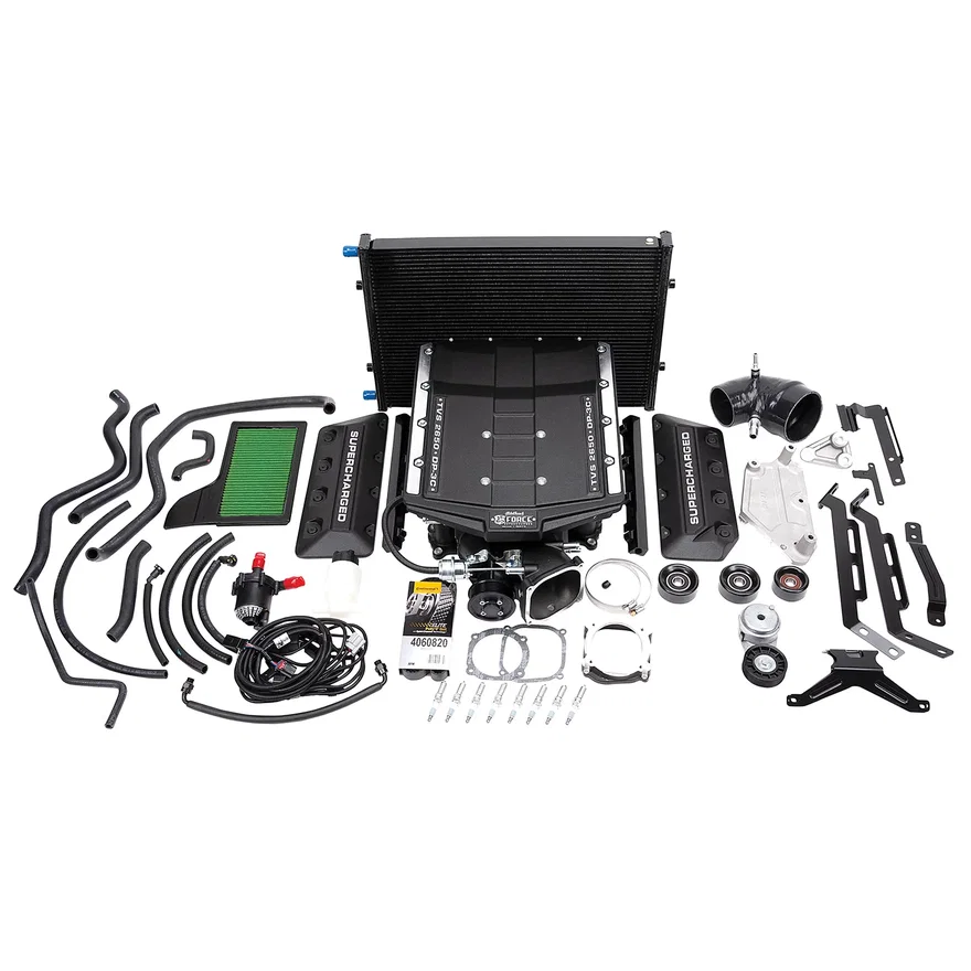 Edelbrock 158320, Stg 1 Supercharger Kit #158320 For 2018-21 Ford Mustang 5.0L W/O Tune