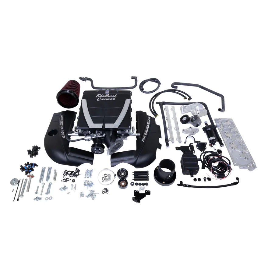 Edelbrock 15470, E-Force Universal Supercharger for LS2 w/ 1998-02 Camaro Belt Offset
