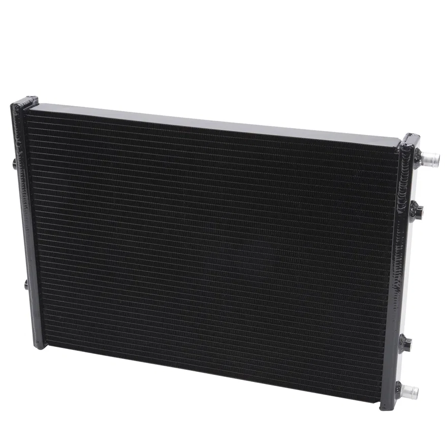 Edelbrock 15569, Dual Pass/Single Row Universal Heat Exchanger (34"W/14"H/2.25"D) 44,600 BTU