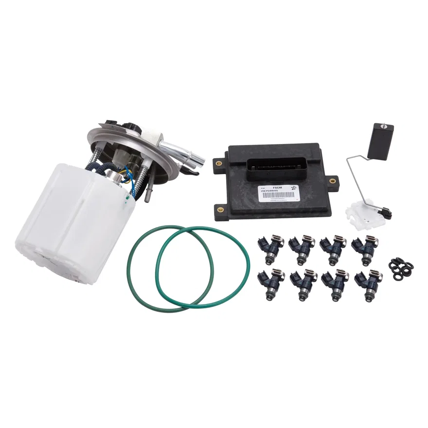 Edelbrock 15672, E-Force Supplemental Fuel Pump Kit 2007-09 GM SUV with Short Wheel Base 6.2L for GMC Yukon XL 1500