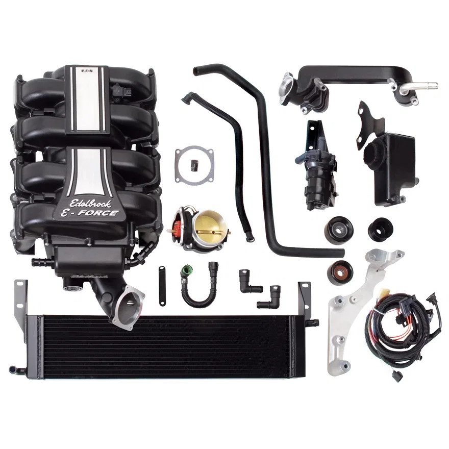 Edelbrock 1585, E-Force Supercharger for 2005-09 Mustang GT 4.6L 3V - Pro Tuner