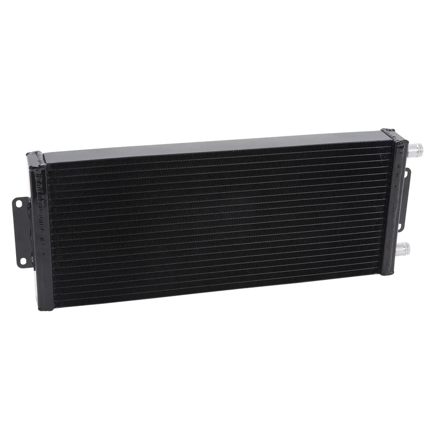Edelbrock 15549, Dual Pass/Single Row Universal Heat Exchanger (20"W/8"H/2"D) 20,500 BTU