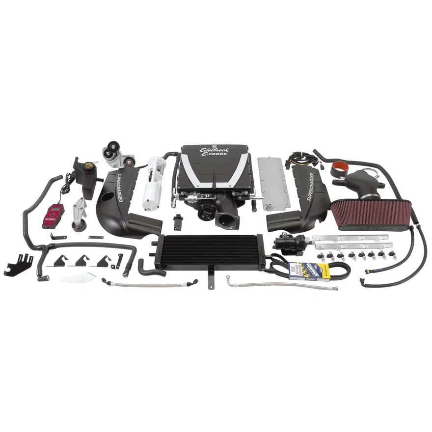 Edelbrock 1594, E-Force Supercharger for 2005-07 Corvette LS2 - Stage 2