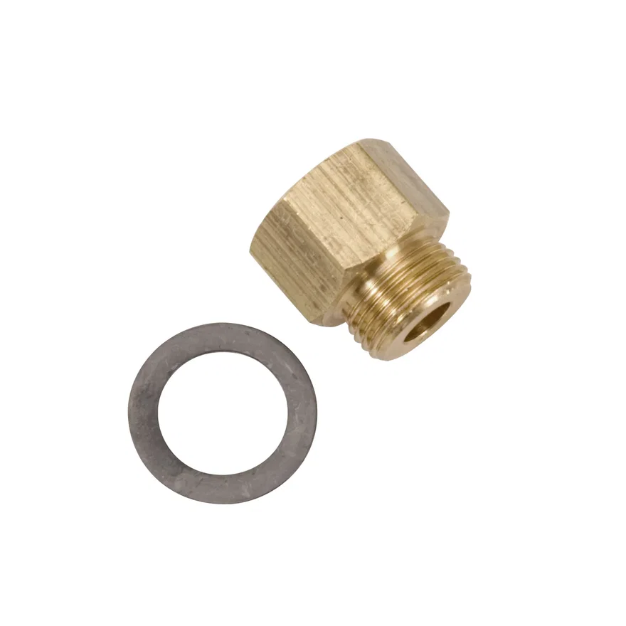 Edelbrock 8090, Sqaure-bore carburetor inverted flare fuel inlet fitting