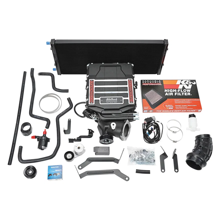 Edelbrock 15666, Supercharger #15666 19-21 Chevy/GMC Truck Non-SUV Gen VI 6.2L W/ Tune