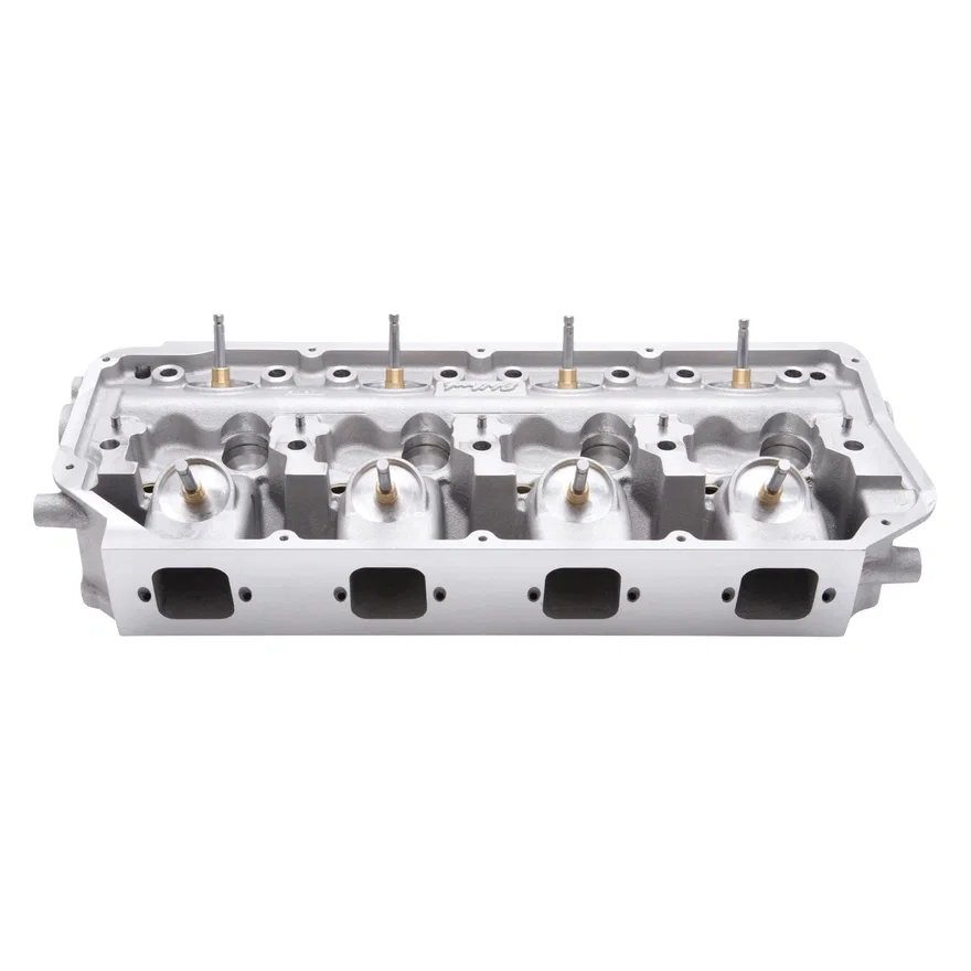 Edelbrock 61189, Victor Jr Gen II HEMI Chrysler Cylinder Head CNC W/ Valves