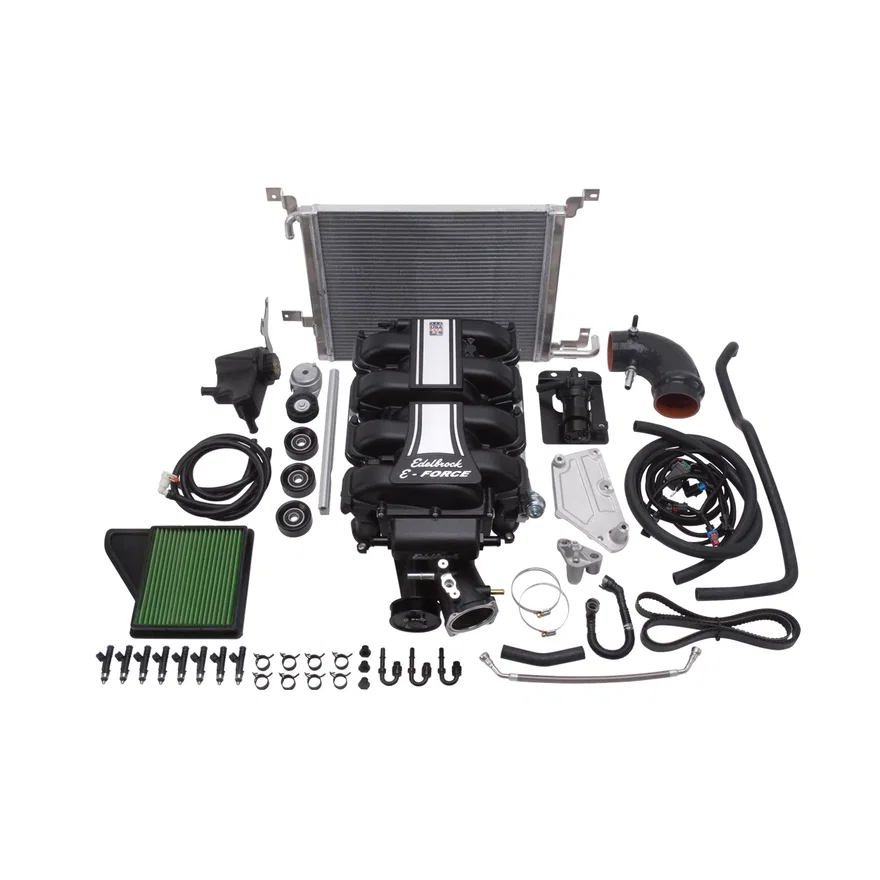 Edelbrock 15880, E-Force Supercharger for 2011-14 Mustang GT 5.0L Coyote - Stage 1 (no Tune)