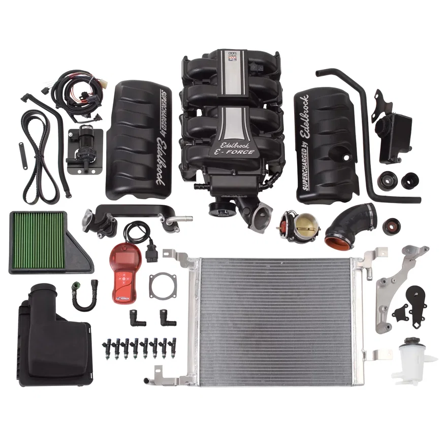 Edelbrock 1582, E-Force Supercharger for 2010 Mustang GT 4.6L 3V - Stage 1