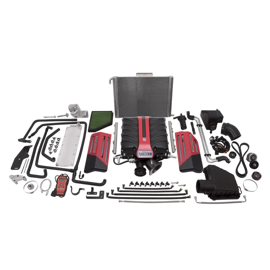 Edelbrock 1597, E-Force Supercharger for 2010-13 Camaro SS L99 Automatic Transmission