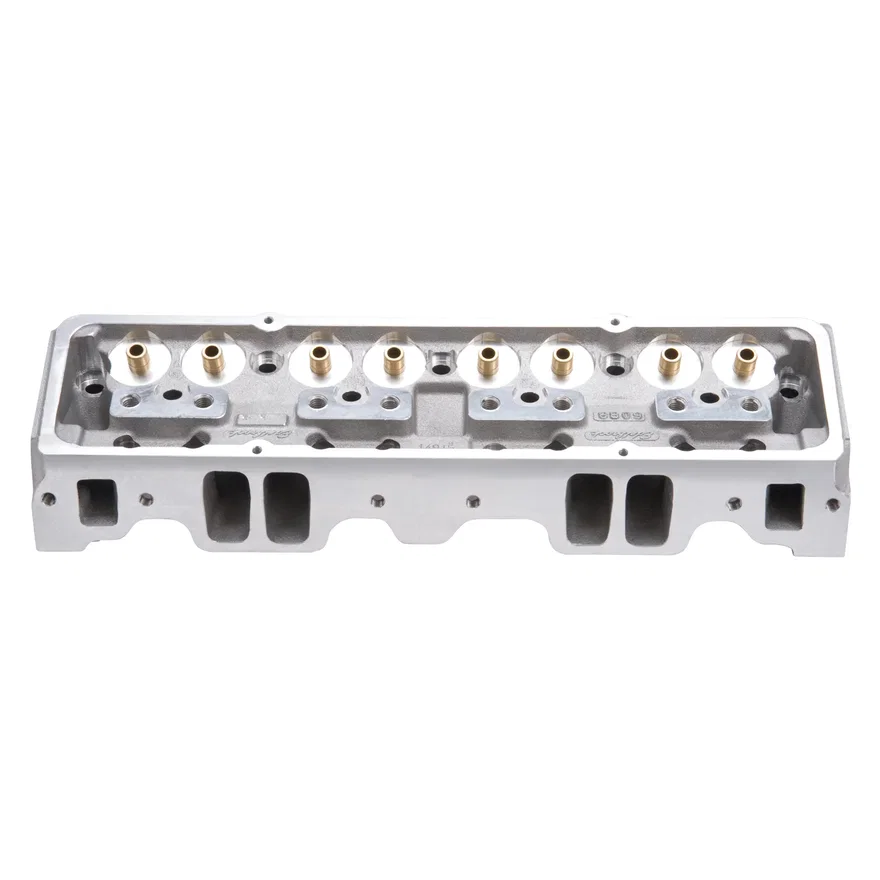 Edelbrock 60947, NHRA Small-Block Chevy 64cc Cylinder Head Bare